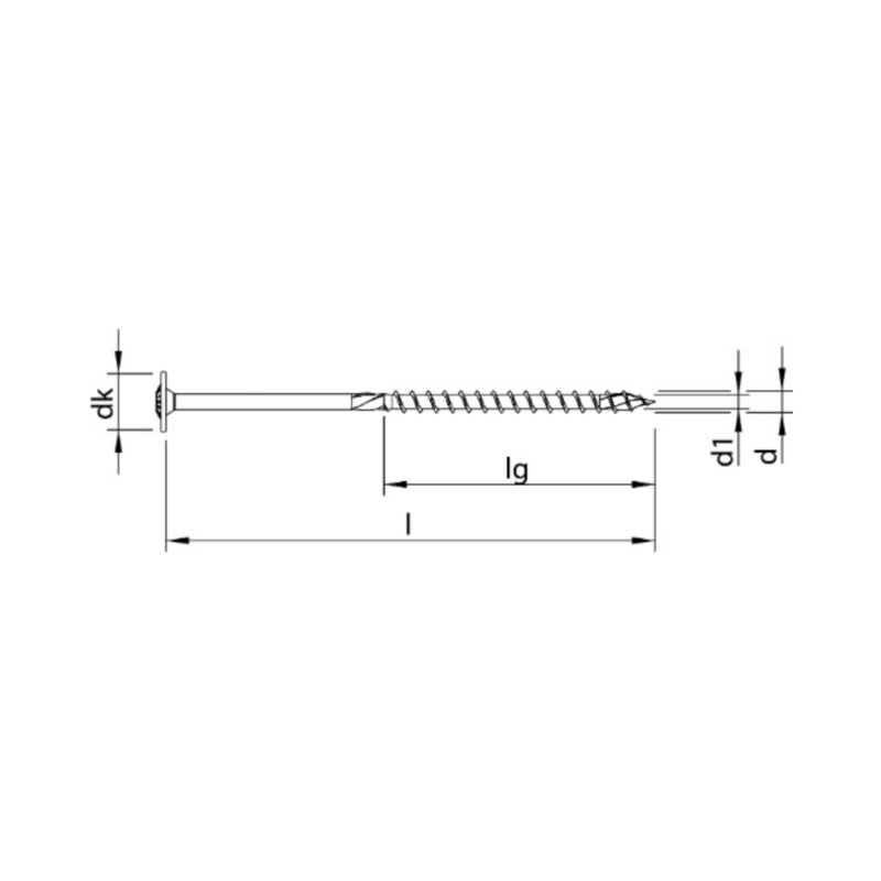 HECO-TOPIX-plus Tellerkopf XL Teilgewinde HECO-Drive