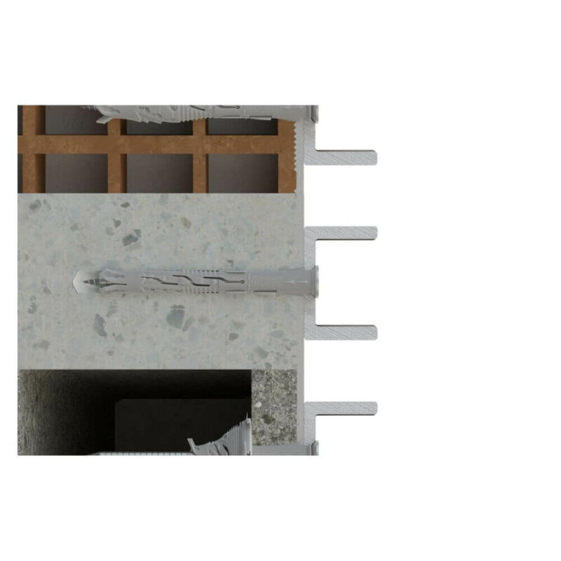 Rahmendübel Senkkopf Anwendung 3